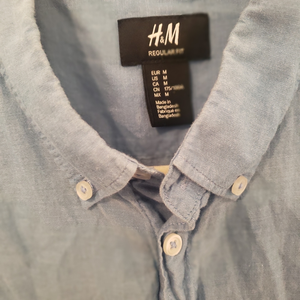 Casual Short Sleeve Button Down